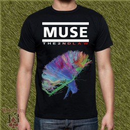 Camiseta Muse, the 2nd law