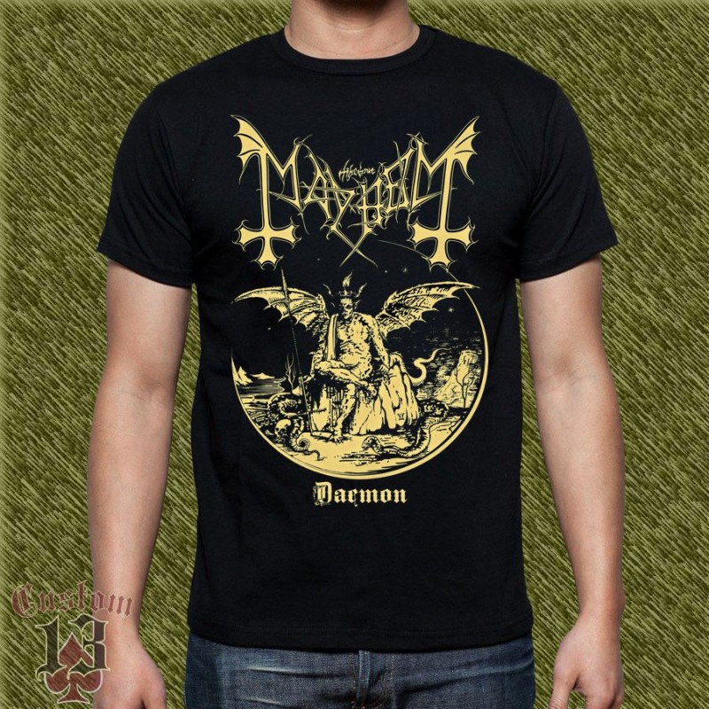 Camiseta Mayhem, daemon