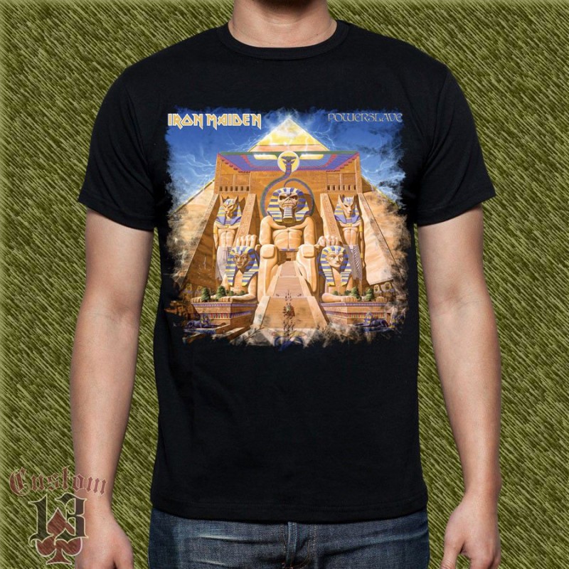 Camiseta Iron maiden, powerslawe