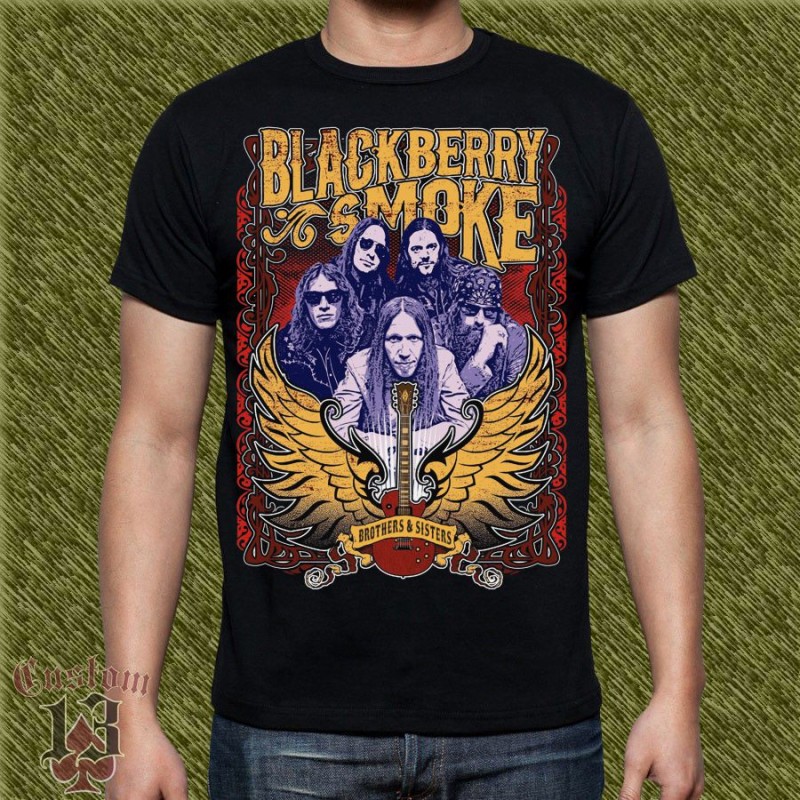 Camiseta Blackberry smoke, brothers and sisters