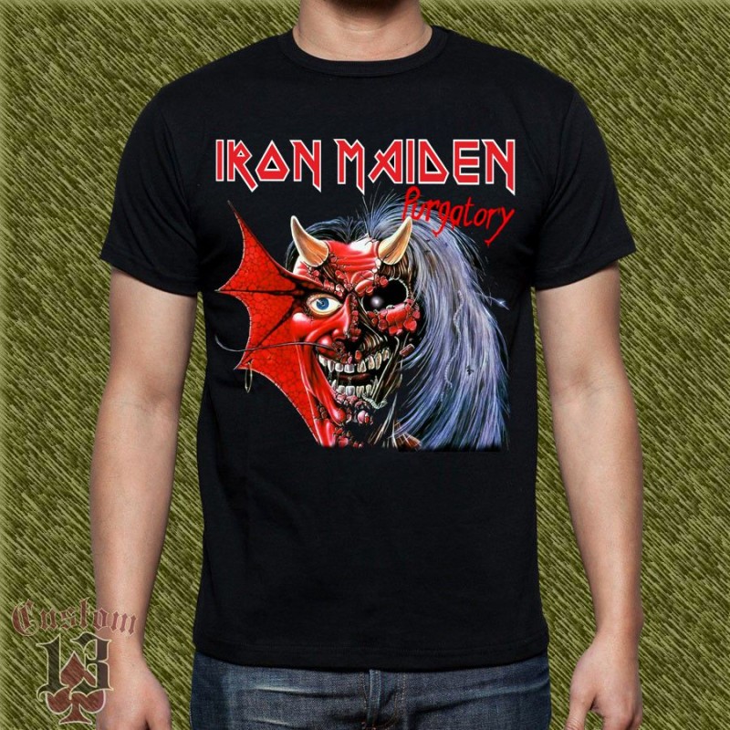 Camiseta Iron maiden, purgatory