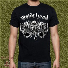 Camiseta Motorhead, tres cabezas