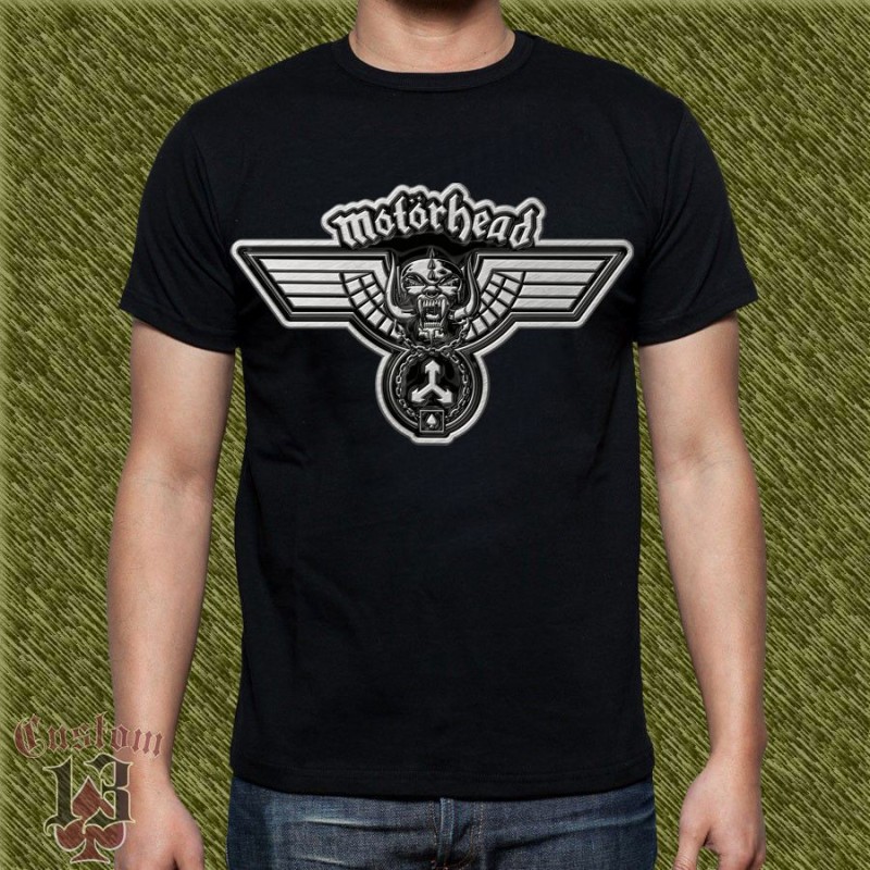 Camiseta Motorhead, logo alas