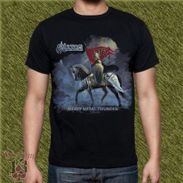 Camiseta Saxon, heavy metal thunder