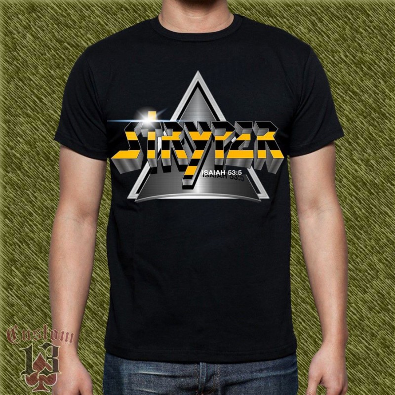 Camiseta Stryper, logo
