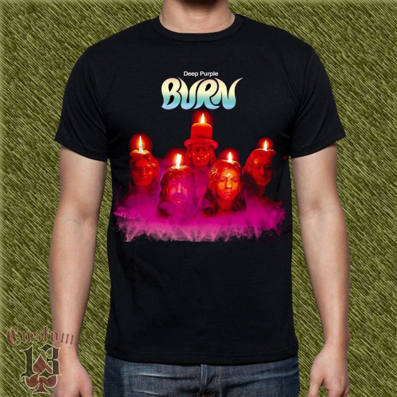 Camiseta Deep Purple, burn