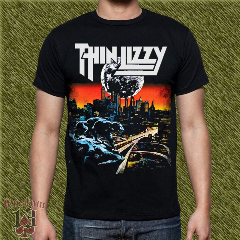 Camiseta Thin Lyzzy, nightlife