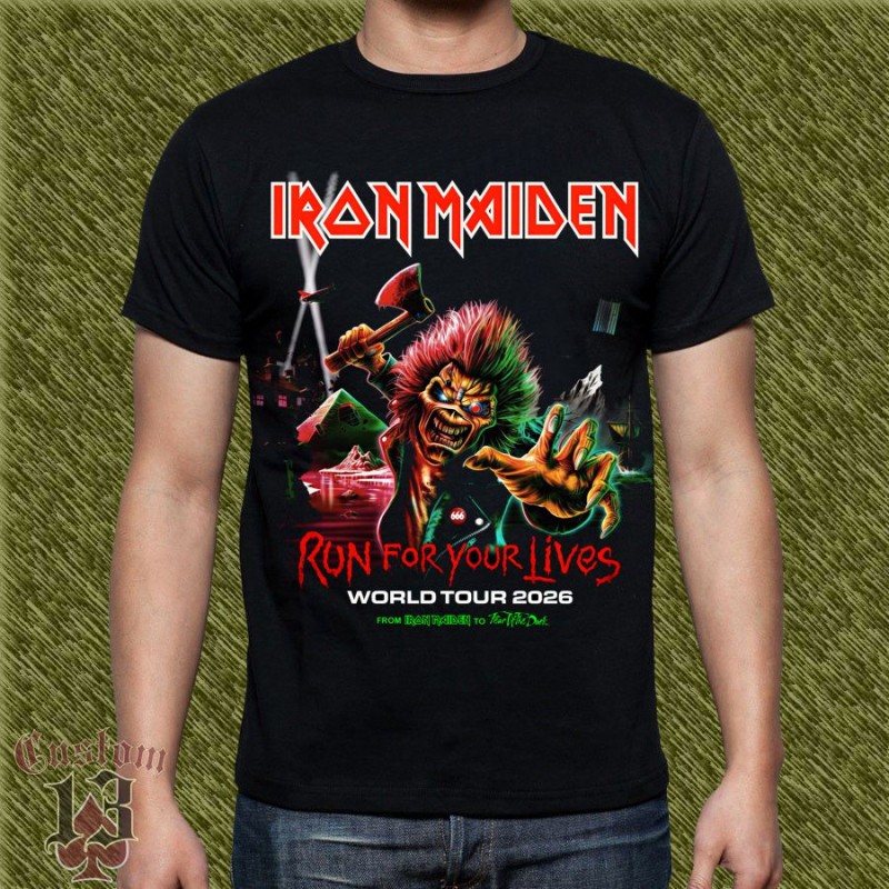 Iron Maiden, run for your lives gira 2026