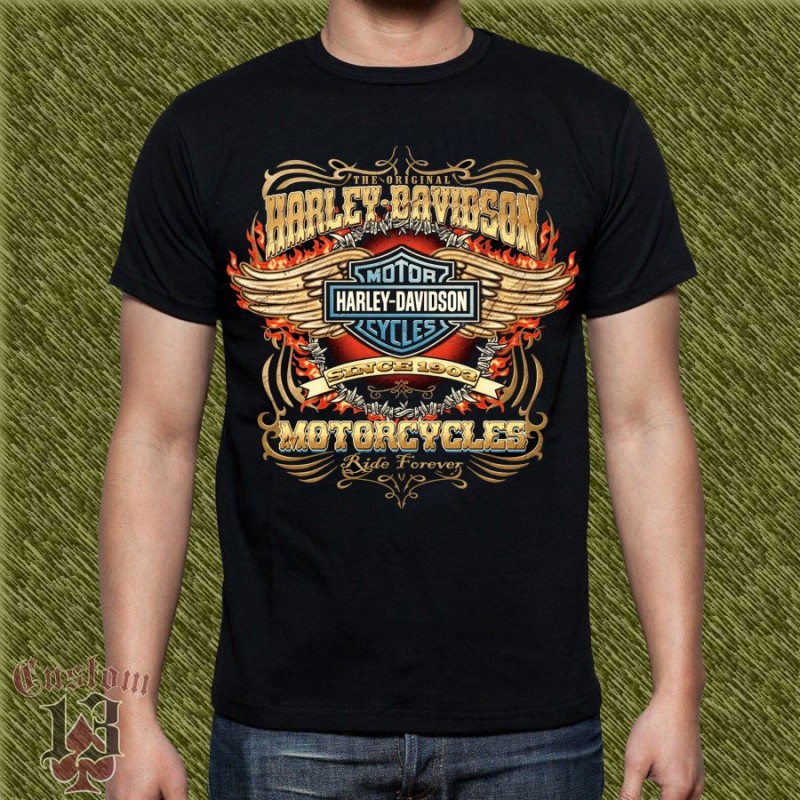 Camiseta harley davidson, since 1903