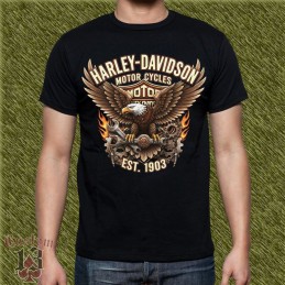 Camiseta harley davidson, est. 1903