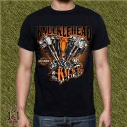 Camiseta harley davidson, kucklehead