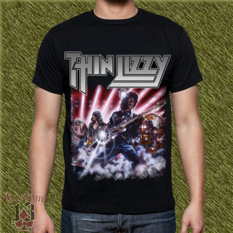 Camiseta Thin Lizzy, in concert