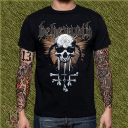 Camiseta Behemoth, calavera