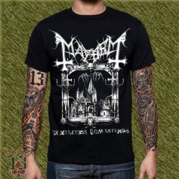 Camiseta Mayhem, De Mysteriis Dom Sathanas