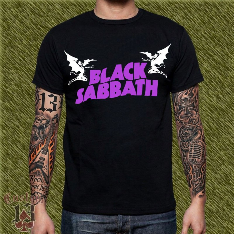 Camiseta Black Sabbath, logo