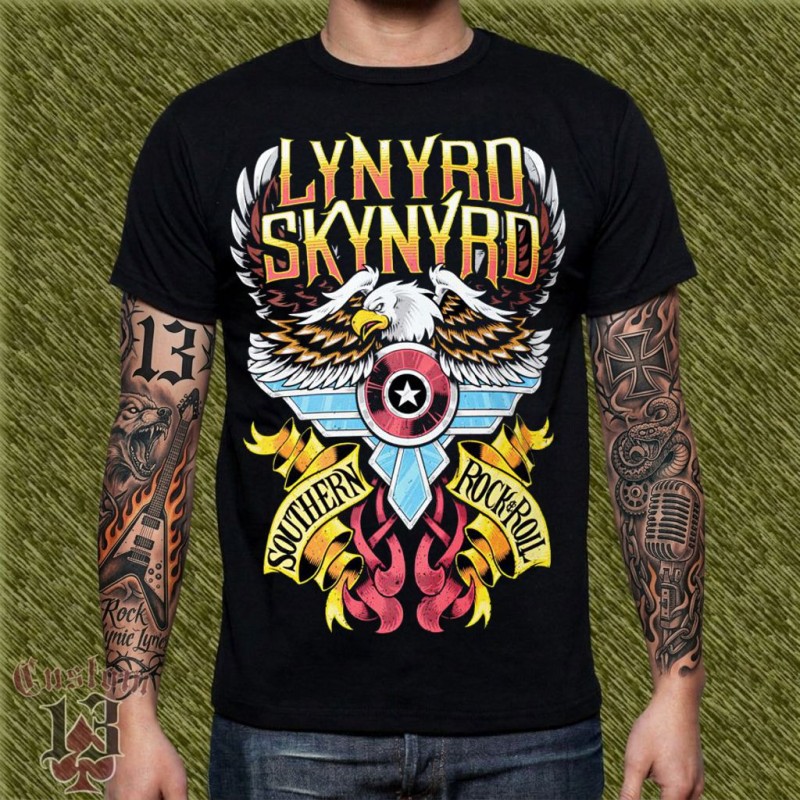 Camiseta Lynyrd Skynyrd, southern rock n roll