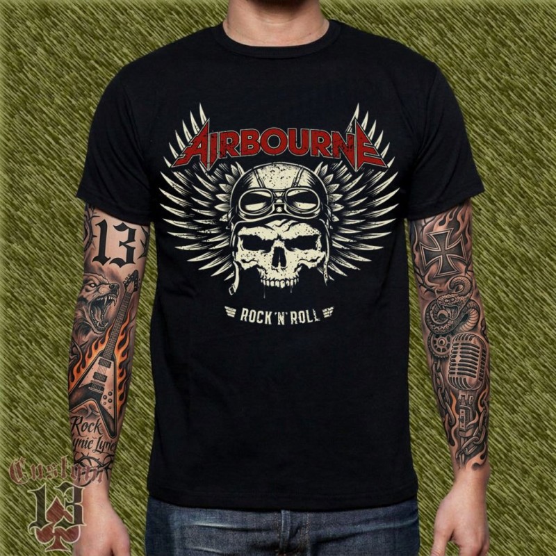 Camiseta Airbourne, rock n roll