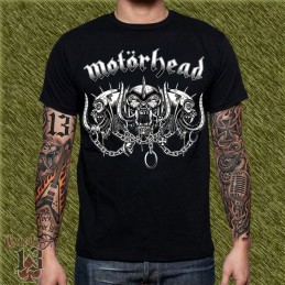 Camiseta Motorhead, 3 cabezas