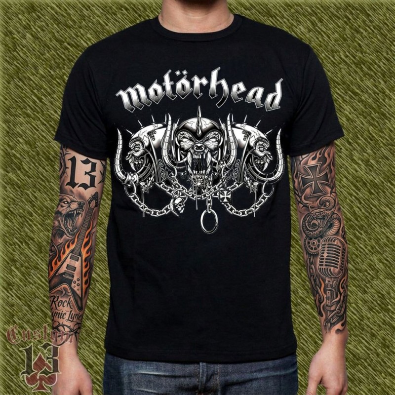 Camiseta Motorhead, 3 cabezas