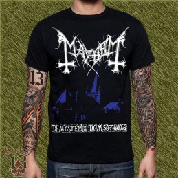 Camiseta Mayhem, de mysteriis dom sathanas, color