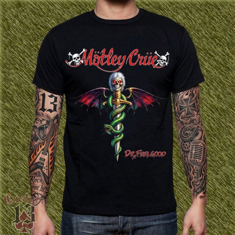 Camiseta Motley Crue, Dr. Feelgood