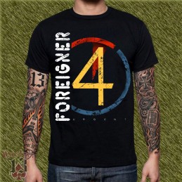 Camiseta Foreigner, 4, color
