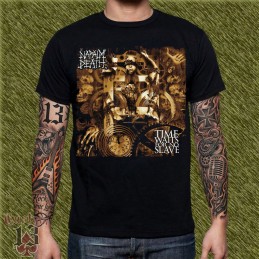 Camiseta Napalm death, times waits for no slave