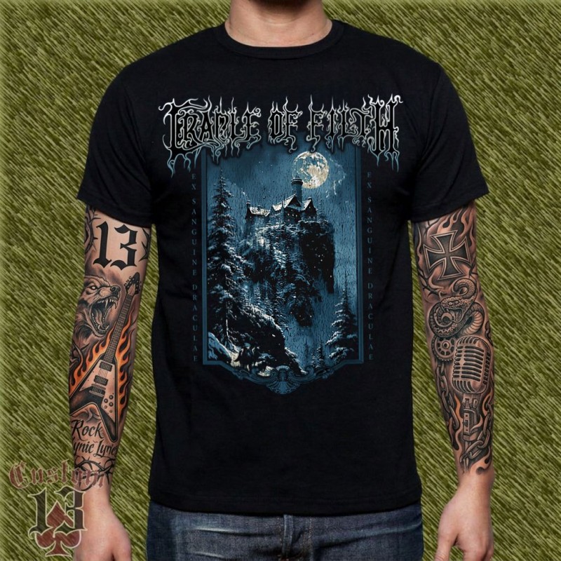 Camiseta Cradle of filth, draculae