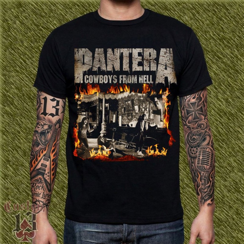 Camiseta Pantera, cowboys from hell