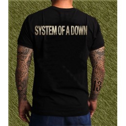 Camiseta caricatura, System of a down