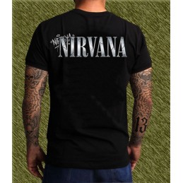 Camiseta Caricatura Nirvana - Seattle Grunge