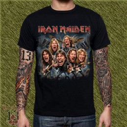 Camiseta Caricatura Iron Maiden - The Trooper Legacy