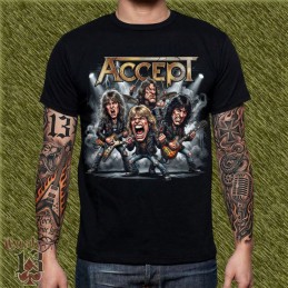 Camiseta Caricatura Accept - Balls to the Wall
