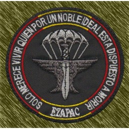 Parche Bordado EZAPAC (Escuadrón Zapadores Paracaidistas) – Táctico
