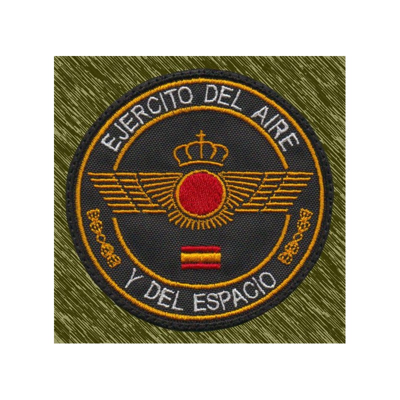 parche boradado ejercito del aire y del espacio