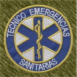 Parche Bordado Técnico Emergencias Sanitarias (TES)