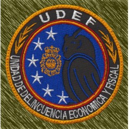 Parche Bordado UDEF (Policía Nacional) – Especial de Investigación