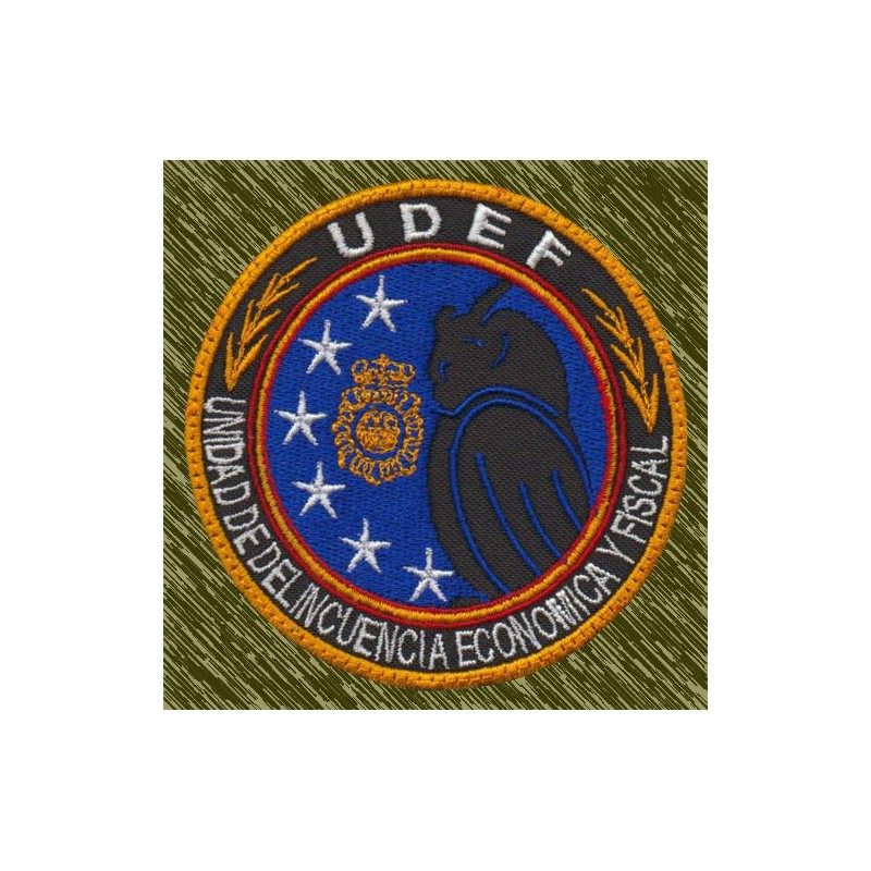 Parche Bordado UDEF (Policía Nacional) – Especial de Investigación