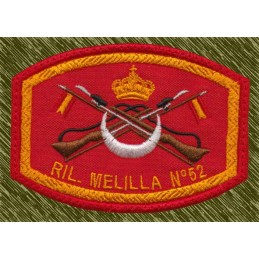 Parche Bordado Regulares de Melilla nº 52 – Histórico Militar