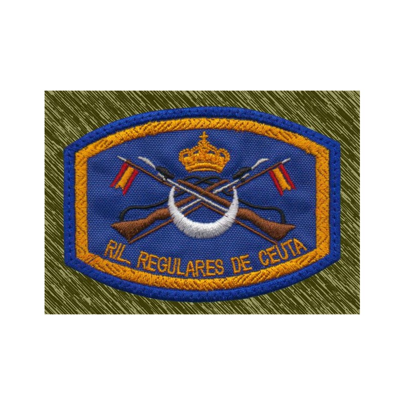Parche Bordado Regulares de Ceuta nº 54 – Histórico Militar