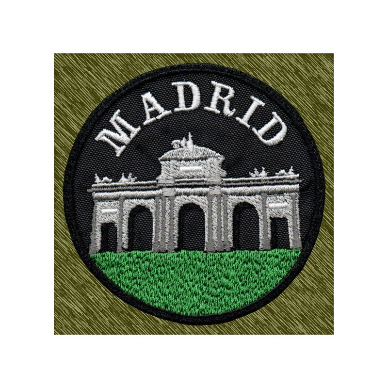 Parche Bordado Puerta de Alcalá (Madrid) – Souvenir Premium