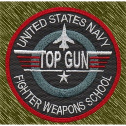 Parche Bordado Top Gun (United States Navy) – Edición Película
