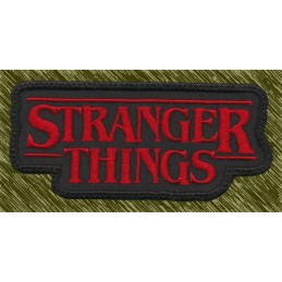 Parche Bordado Stranger Things (Logotipo Oficial) – Serie Netflix