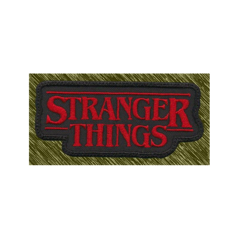 Parche Bordado Stranger Things (Logotipo Oficial) – Serie Netflix