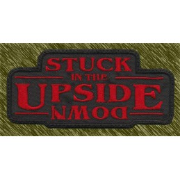 Parche Bordado "Stuck in the Upside Down" – Stranger Things