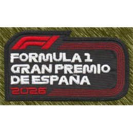 Parche Bordado Fórmula 1 Gran Premio de España – Edición Especial
