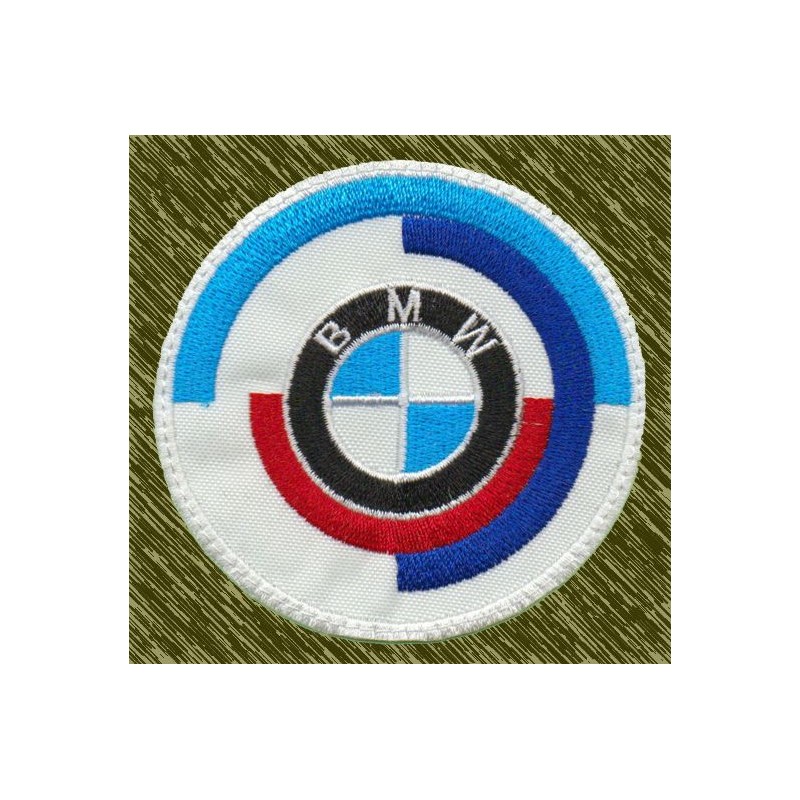 Parche Bordado BMW Serie M – El Color de la Potencia