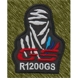Parche Bordado GS R1200GS Dakar – Espíritu Trail Aventura