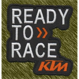 Parche Bordado KTM "Ready to Race"