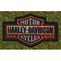 Parche Harley Vintage Letras Negras | Custom 13
